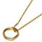 Trinity Necklace K18 Yellow Gold K18wg K18pg Womens from Cartier 1