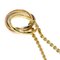 Trinity Necklace K18 Yellow Gold K18wg K18pg Womens from Cartier 2