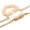C Heart Necklace K18 Pink Gold Womens from Cartier 2