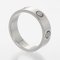 Love Size 20 Ring,K18 WG White Gold from Cartier 3