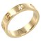 Fede nuziale Love misura K18 in oro giallo, 1 diamante di Cartier, Immagine 1