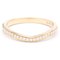 Cartierpolished Ballerina Curved Ring #50 Diamond 18k Pink Gold from Cartier 1