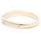 Cartierpolished Ballerina Curved Ring #50 Diamond 18k Pink Gold from Cartier 2