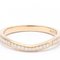 Cartier Polished Ballerina Curved Ring #50 Diamond 18 Karat Roségold von Cartier 5