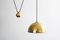 Double Posa Counterweight Pendant Light in Brass by Florian Schulz, 1960s 6