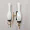 Mid-Century Wall Sconces attributed to Stilnovo, Italy, 1960s, Set of 2 3