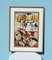 Mimmo Rotella, Modigliani, Serigrafia & Collage, Incorniciato, Immagine 1