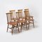 Fanett 65t Dining Chairs by Ilmarii Tapiovaara for Edsby Verken, Sweden, 1960s, Set of 6 1