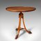 Small Antique English Wine Table, Image 1