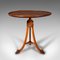 Small Antique English Wine Table, Image 2