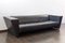 Large Blue Leather Sofa from Cappellini, 1980s, Image 1