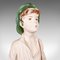 Figura de niño inglesa vintage con decoración de yeso, años 30, Imagen 6