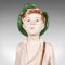 Figura de niño inglesa vintage con decoración de yeso, años 30, Imagen 7