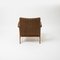 Italian Lounge Chair in Beech and Fabric, 1950s 9