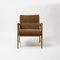 Italian Lounge Chair in Beech and Fabric, 1950s, Image 8