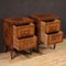 Louis XVI Style Inlaid Bedside Tables, 1970, Set of 2 2