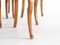 Continental Beech Dining Chairs, Late 19th Century, Set of 6 5