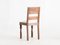 Art Deco Oak Dining Chairs, 1940s, Set of 4, Image 6