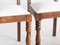 Art Deco Oak Dining Chairs, 1940s, Set of 4, Image 2