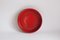 Red Centrepiece Bowl by Aldo Londi for Bitossi 3