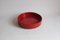 Red Centrepiece Bowl by Aldo Londi for Bitossi 4