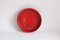 Red Centrepiece Bowl by Aldo Londi for Bitossi 7