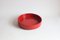 Red Centrepiece Bowl by Aldo Londi for Bitossi 13