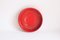 Red Centrepiece Bowl by Aldo Londi for Bitossi 6