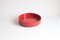 Red Centrepiece Bowl by Aldo Londi for Bitossi 11