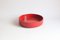 Red Centrepiece Bowl by Aldo Londi for Bitossi 10