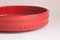 Red Centrepiece Bowl by Aldo Londi for Bitossi 9