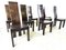 Dining Chairs by Rob & Dries Van Den Berghe, 1980s, Set of 8 9