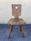 Chalet Stühle aus Holz, 1960er, 2er Set 1