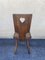 Chalet Stühle aus Holz, 1960er, 2er Set 2