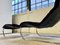 Model 148 Lounge Chair with Stool by B. Münzebrock for Walter Knoll, 1970, Set of 2 12