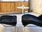 Model 148 Lounge Chair with Stool by B. Münzebrock for Walter Knoll, 1970, Set of 2 3