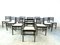 Vintage Brutalist Dining Chairs, 1970s, Set of 10 1