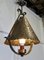 Lanterna gotica in rame Arts & Crafts, Francia, fine XIX secolo, Immagine 7