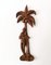 Rilievo da parete vintage a forma di palma, anni '50, Immagine 1