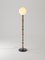 Donna Floor Lamp in Brushed Brass and Copper Glass by Ateliers Marine Breynaert, Image 6