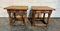 Tavolini in quercia sbiancata, 1930, set di 2, Immagine 1