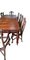 Dining Table and Chairs in Rosewood, Set of 11 6