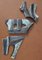 Large Belgian Brutalist Ceramic Wall Sculptures, 1960s, Set of 3 26