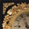 Vintage Wall Clock in Gilded Wood 5