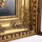 Orologio da parete vintage in legno dorato, Immagine 9