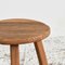 Rustic Round Top Stool, 1950s 3