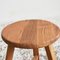 Rustic Round Top Stool, 1950s 2