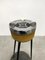 Vintage Standing Floor Ashtray in the style of Mathieu Mategot, 1950s 3