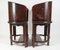 Art of Asia Wooden Dignitary Armchairs with Footrests, Set of 2 4
