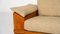 Modernes Mid-Century Sofa aus Holz & Stoff, Guiseppe Rivadossi zugeschrieben, Italien, 1970er 8